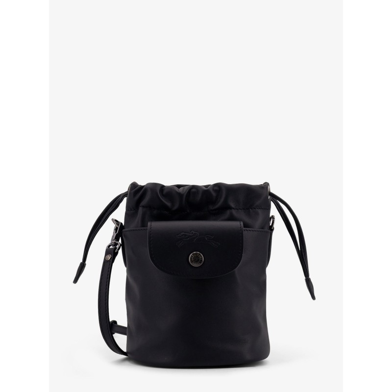 Le Pliage Xtra leather bucket bag