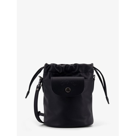 Le Pliage Xtra leather bucket bag
