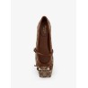 GG fabric ballerinas with iconic horsebit