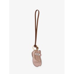 Miu Ballet leather key ring