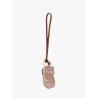 Miu Ballet leather key ring