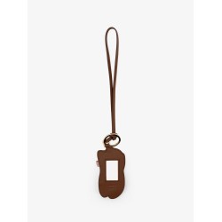 Miu Ballet leather key ring