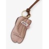 Miu Ballet leather key ring