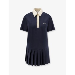 Mohair and virgin wool short dress