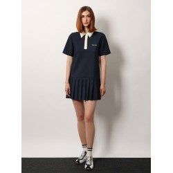 Mohair and virgin wool short dress