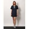 Mohair and virgin wool short dress