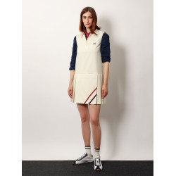 Virgin wool and mohair short dress