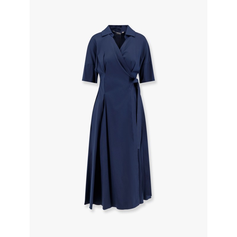 Sarah cotton blend dress