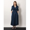 Sarah cotton blend dress