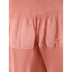 Pleated long dress
