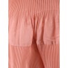 Pleated long dress