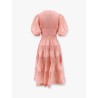 Pleated long dress