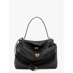Rodeo leather shoulder bag with keyring detail