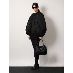 Rodeo leather shoulder bag with keyring detail