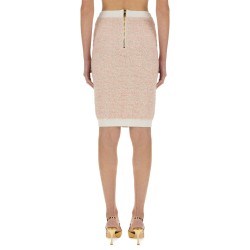 TWEED MIDI SKIRT