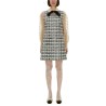 EMBROIDERED TWEED DRESS
