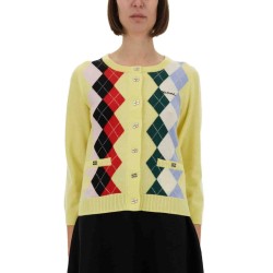 JACQUARD CASHMERE CARDIGAN