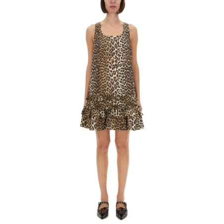 LEOPARD MINI DRESS