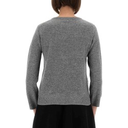 JACQUARD CASHMERE CARDIGAN
