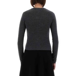JACQUARD WOOL CARDIGAN