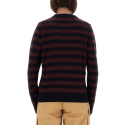STRIPED SHIRT WITH POODLE