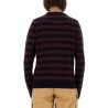 STRIPED SHIRT WITH POODLE