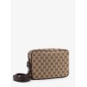 GG Supreme fabric shoulder bag with leather inserts
