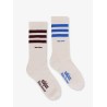 Cotton blend socks bipack