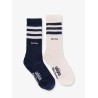 Cotton blend socks bipack