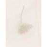 Silk top with jewel details