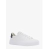 Leather sneakers with 4g metal logo
