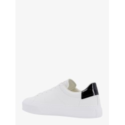 Leather sneakers with 4g metal logo