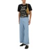 COTTON T-SHIRT WITH "CHAT DE LA MAISON" PRINT