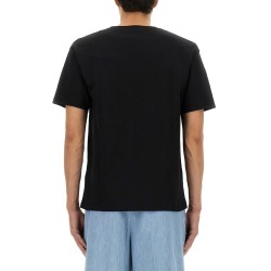 COTTON T-SHIRT WITH "CHAT DE LA MAISON" PRINT