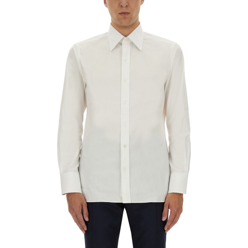 SLIM FIT POPLIN SHIRT