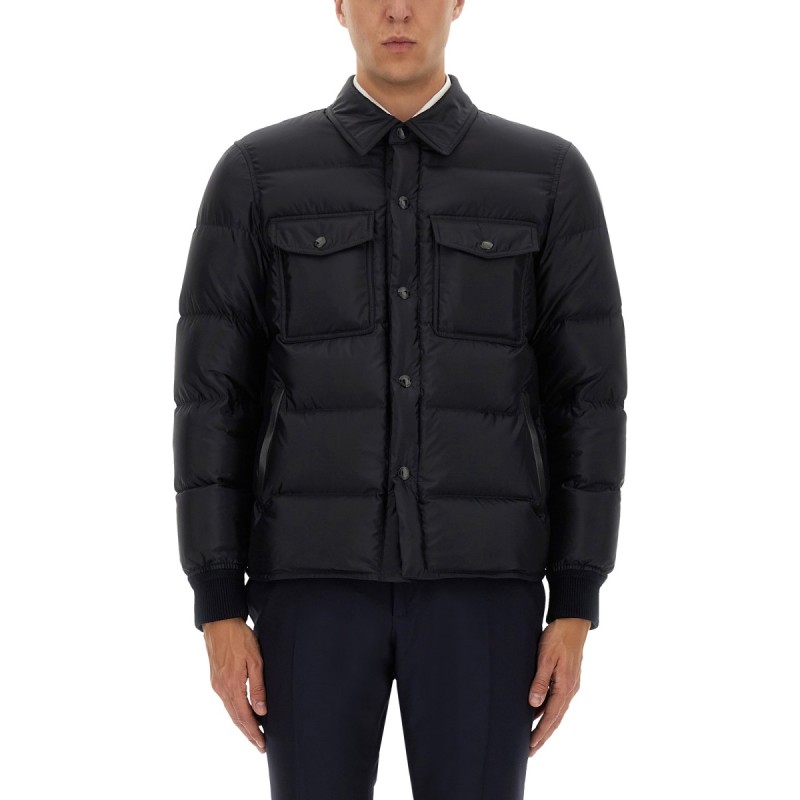 "TECHNO SATIN" PADDED JACKET