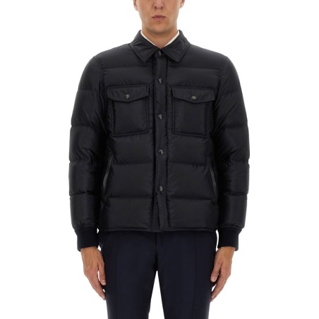 "TECHNO SATIN" PADDED JACKET