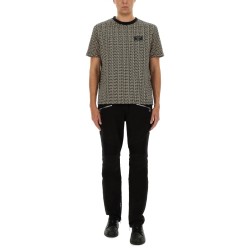 MONOGRAMMED JACQUARD T-SHIRT