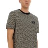 MONOGRAMMED JACQUARD T-SHIRT