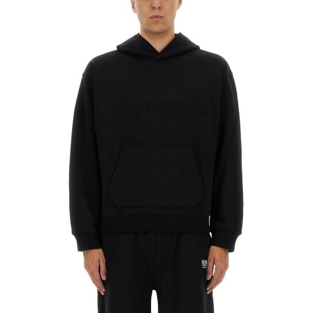 SWEATSHIRT WITH EMBOSSED LOGO