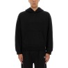 SWEATSHIRT WITH EMBOSSED LOGO