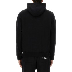 SWEATSHIRT WITH EMBOSSED LOGO