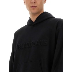 SWEATSHIRT WITH EMBOSSED LOGO