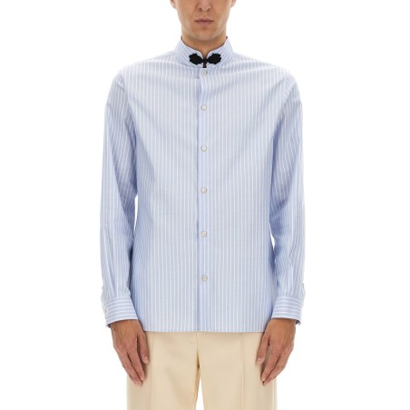 COTTON OXFORD SHIRT WITH TOGGLE