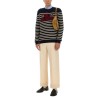 "CHEZ VALENTINE" WOOL SWEATER