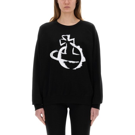 "STENCIL ORB RAGLAN" SWEATSHIRT