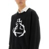 "STENCIL ORB RAGLAN" SWEATSHIRT