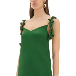 MINI DRESS WITH FLORAL APPLIQUÉS