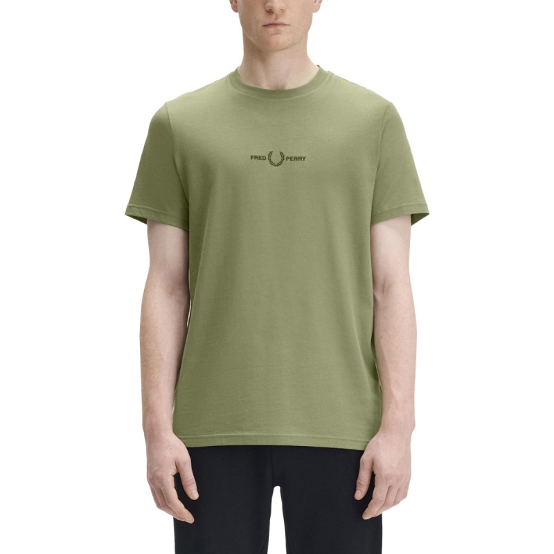 T-SHIRT WITH EMBROIDERED LOGO
