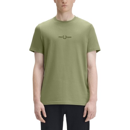 T-SHIRT WITH EMBROIDERED LOGO